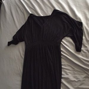 Isabel Maternity Black Dress